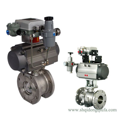 氣動調節(jié)型法蘭球閥