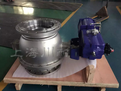 不銹鋼大口徑氣動(dòng)硬密封固定球閥